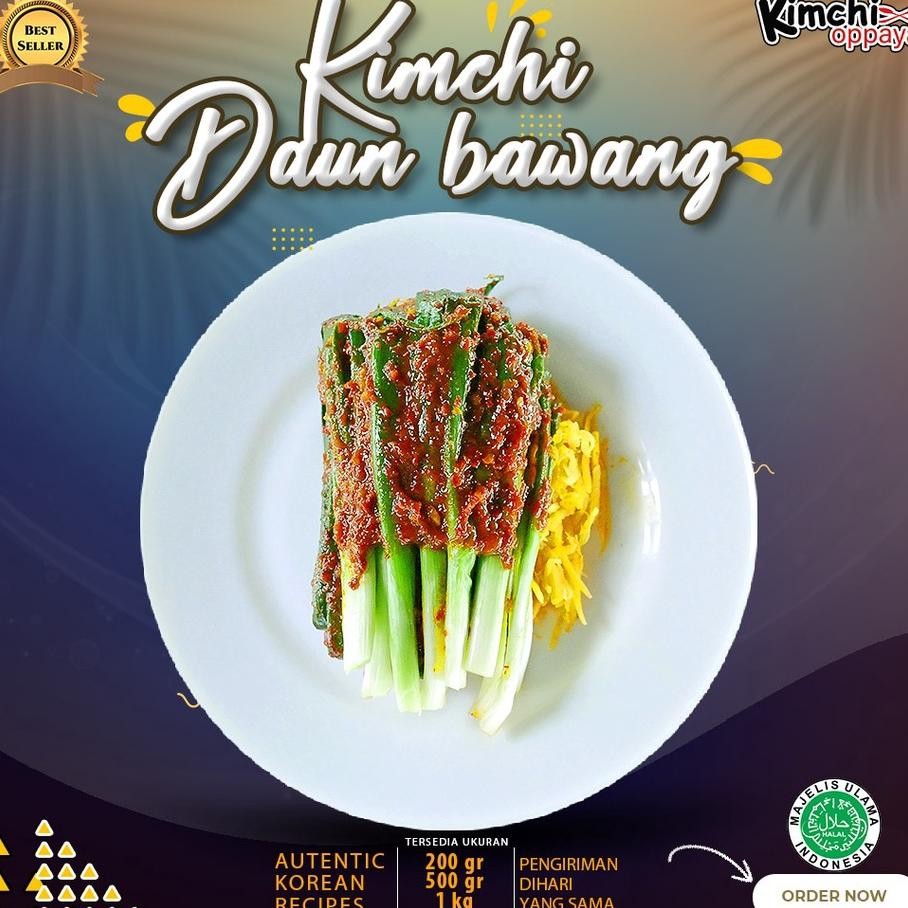 

Imchi Daun Bawang Orea 1G Halal Orea