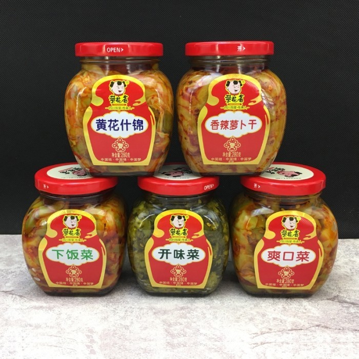 

Cai Hua Xiang Flavor Pickled Red Oil Xia Fan Cai