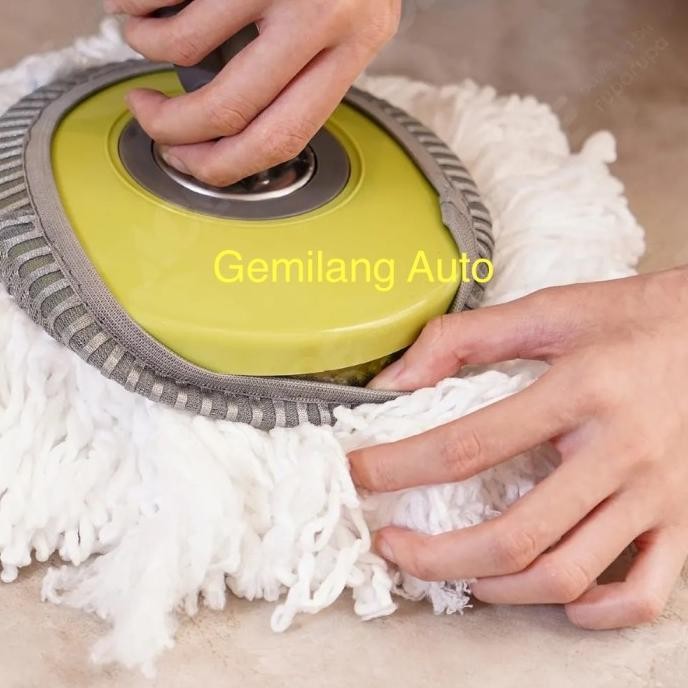 Proclean Spray Mop Bundar Alat Tongkat Pel Semprot Bulat Round Terlaris