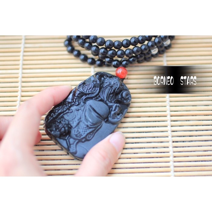 Black Jade Giok Hitam Kwan Kong