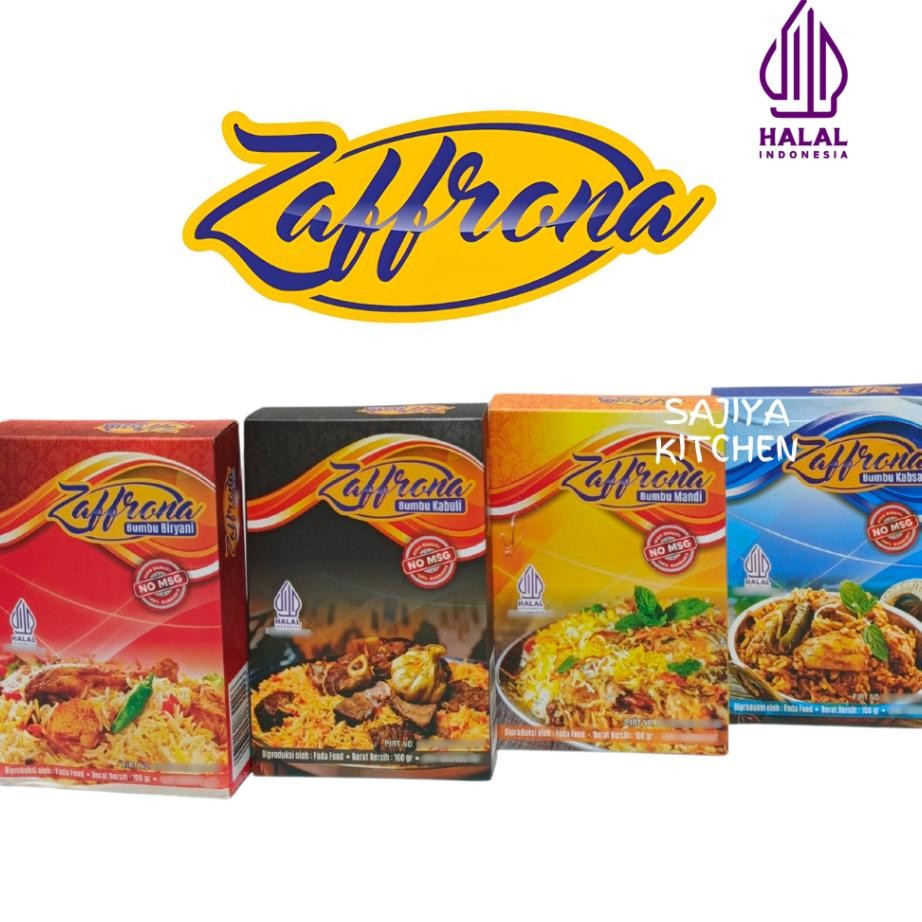 

Zaffrona Bumbu N 100 Gr Nai Arab Rempah Ebuli Mandhi Abah Yani Bera Halal