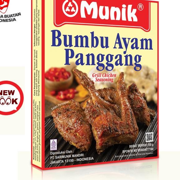 

Tm Bumbu Maa Nt Bumbu Muni Ayam Panggang 150 Gr Pati Ena