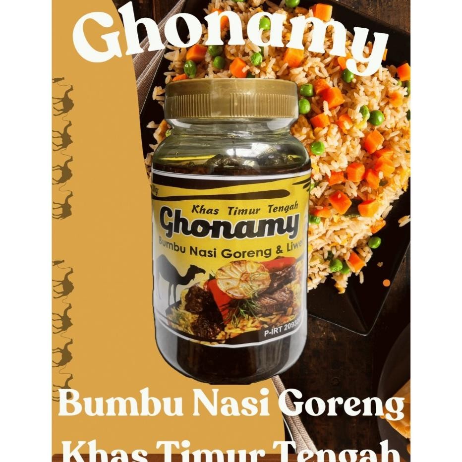 

Bumbu Nai Goreng Liwet Dan Nai Ebuli Ha Timur Tengah Ghonamy 300Gr