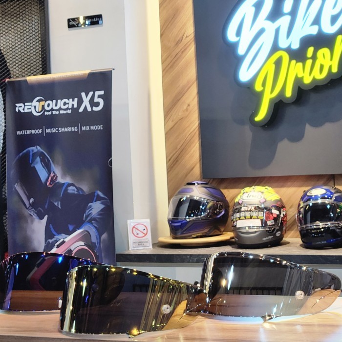 DISKON Visor Shoei X-14 Iridium - Barang Unworn - Aksesoris Helm