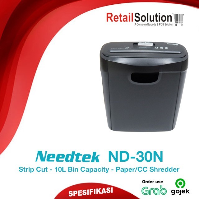 

HOT SALE! Paper Shredder Penghancur Kertas - Needtek ND30S / ND-30S / ND30 S