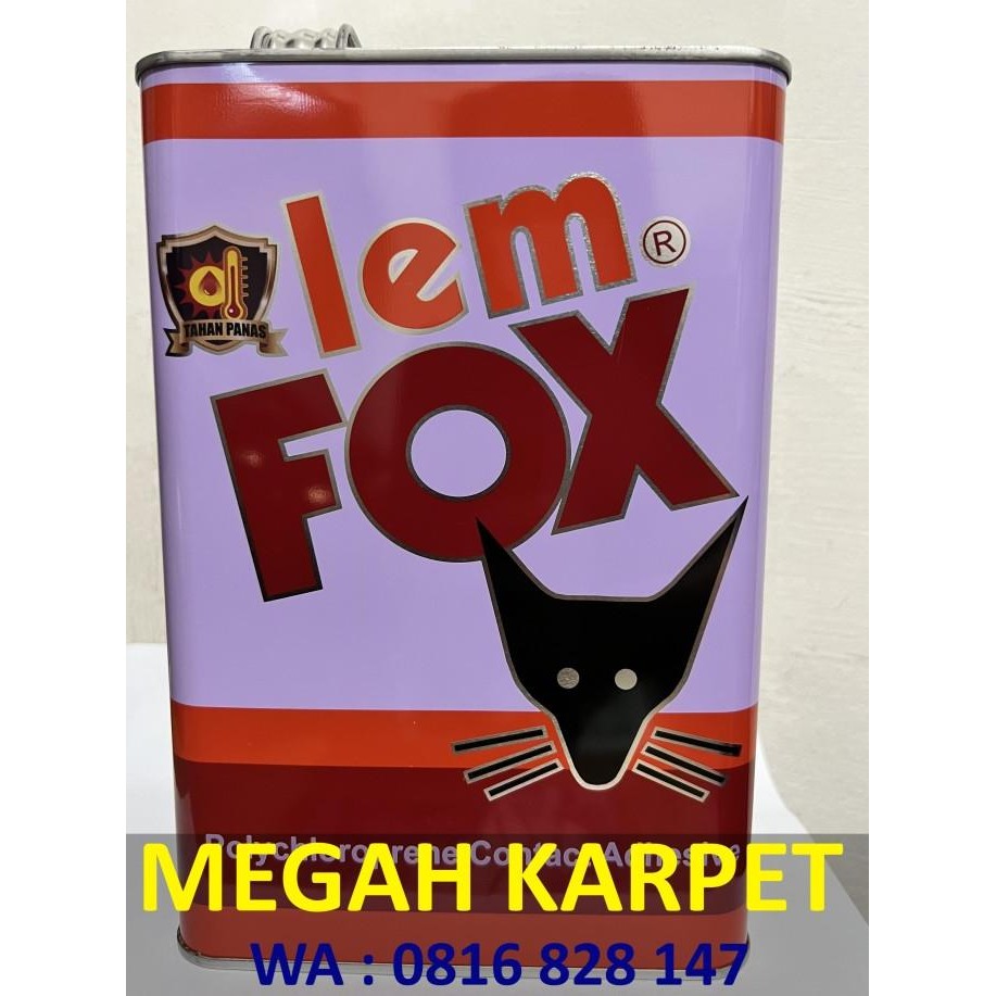

Terjangkau Lem Fox Merah Gallon