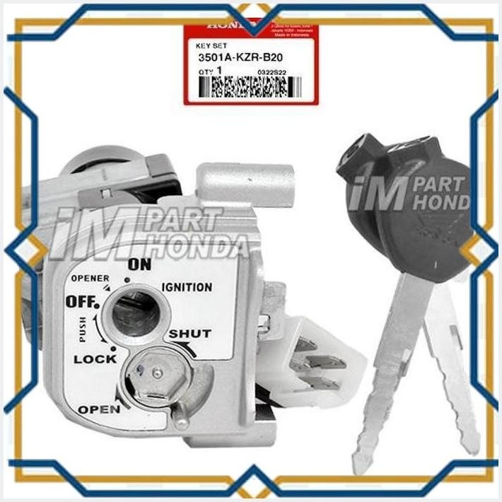 [IMP] 3501A-KZR-B20 KEYSET KUNCI KONTAK VARIO 125 OLD 2012 - 2014 ISS IDLING STOP