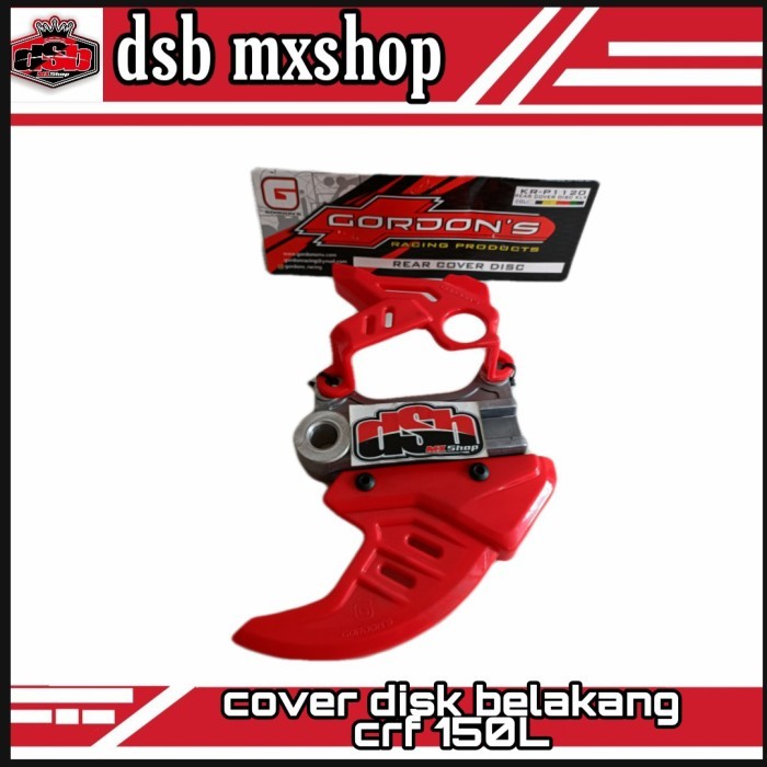 Cover Disk Belakang Crf 150L Gordon Original Pelindung Cakram Crf150L
