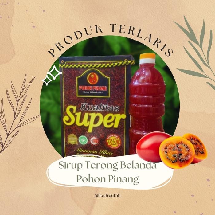 

Sirup Terong Belanda Pohon Pinang Isi 2x1 ltr Minuman