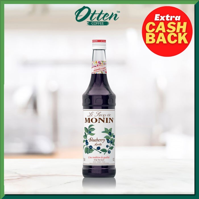 

Monin - Syrup Blueberry (700 ML) - Sirup Minuman Rasa Blueberry