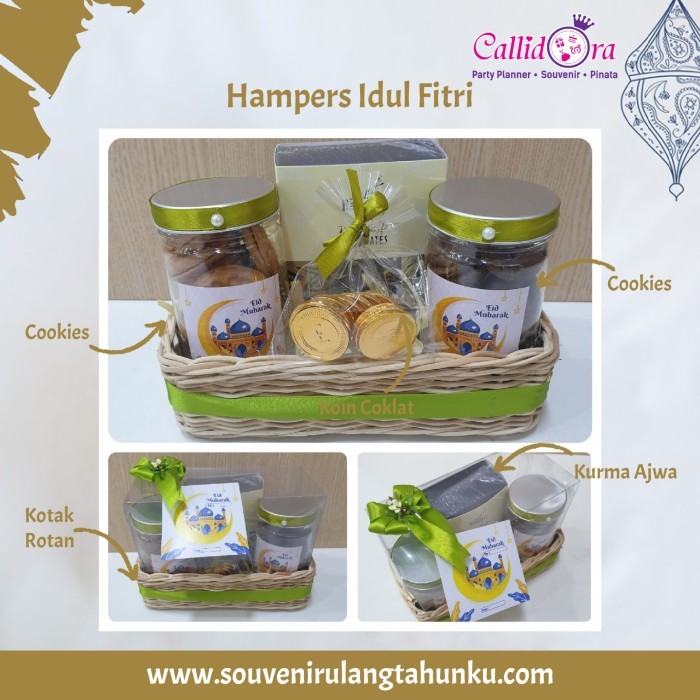 

hampers lebaran kue kering premium kurma ajwa
