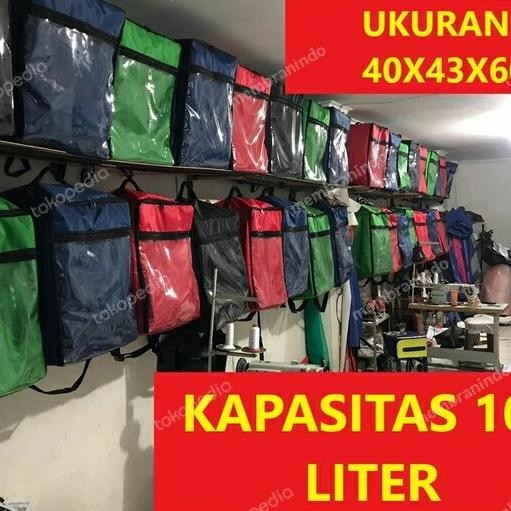 Ready NEW BIG BAGG  Tas Ransel delivery tas ojol tas kurir orange