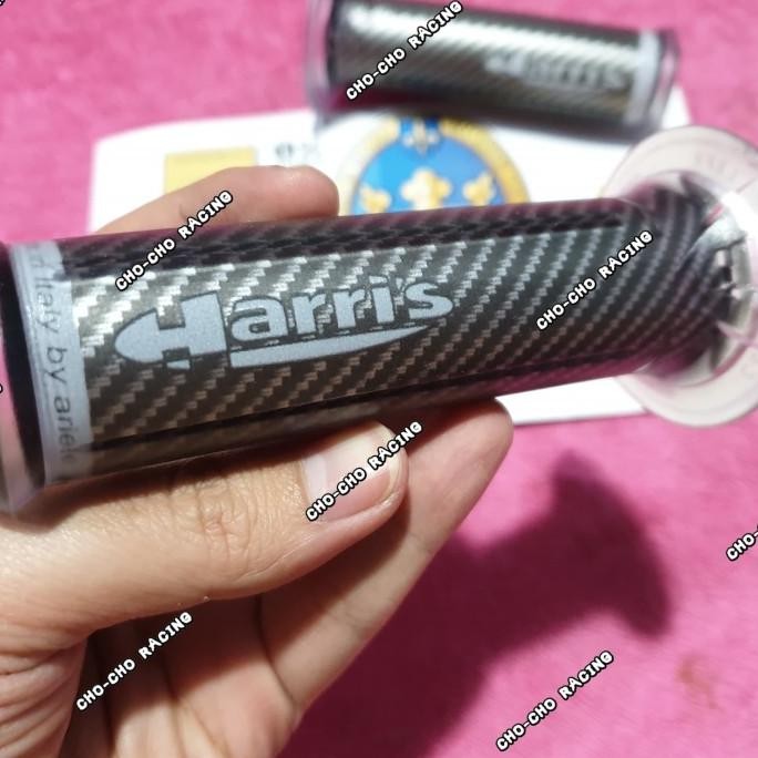 New VARIASI HANDGRIP KARET GRIP HARRIS KARBON CARBON NINJA R SS RR OLD NEW