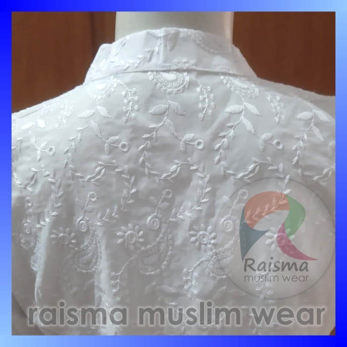 Terbaru Setelan Syari Putih Gamis Syari Putih Set Jilbab Best Quality Asli 100% Original