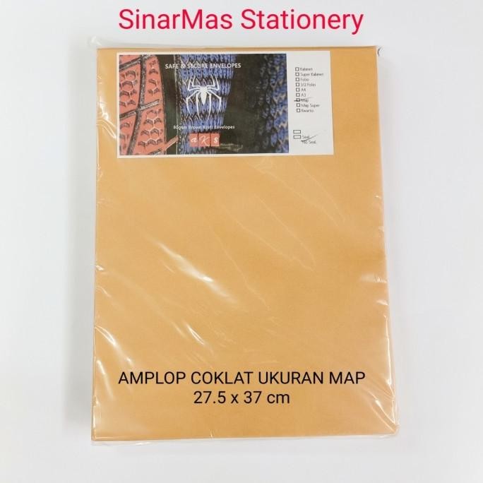 

AMPLOP COKLAT POLOS UKURAN MAP / AMPLOP SURAT COKLAT UKURAN MAP STOK TERBATAS
