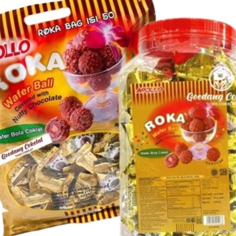 

Apollo Roa Wafer Ball Colat Covered With L Pandan Nutty Chocolate Ii 50 Pc 70 Pc