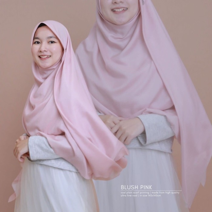 Sharee printing plain Blush Pink osd oki setiana dewi merajut kisah