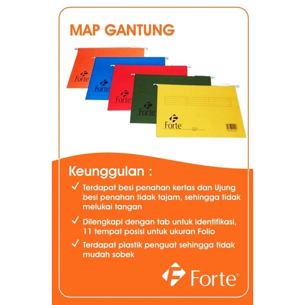 

MAP GANTUNG FORTE STOK TERBATAS