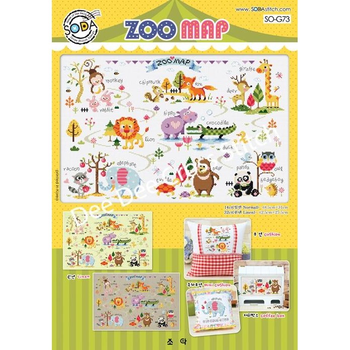 

PAKET / POLA KRISTIK ORIGINAL / ASLI SODA SO-G73 ZOO MAP STOK TERBATAS