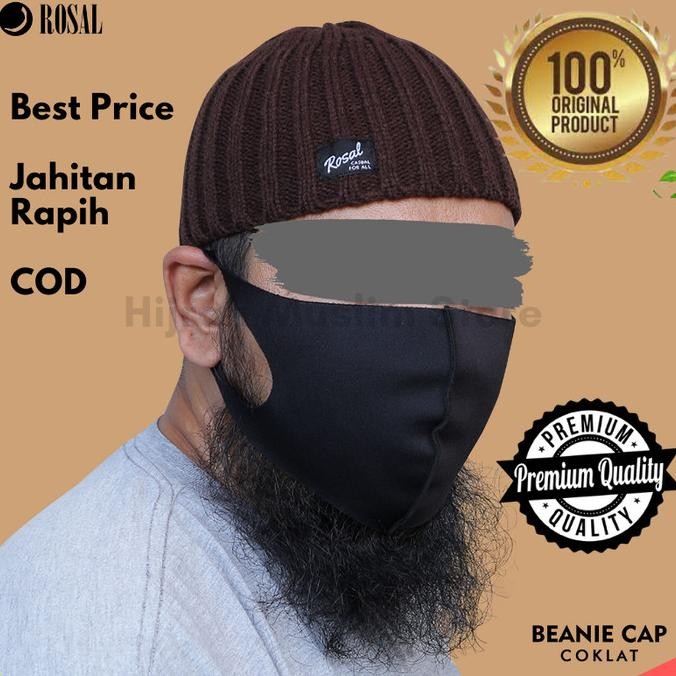 Terbaik Kh Peci Songkok Rosal Peci Beanie Cap - Kupluk Rajut Pengiriman Cepat