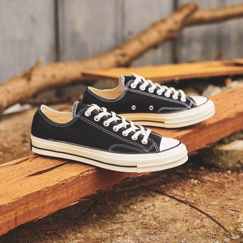 New Converse 70s Low Egret Black White - Resmi PT MAP