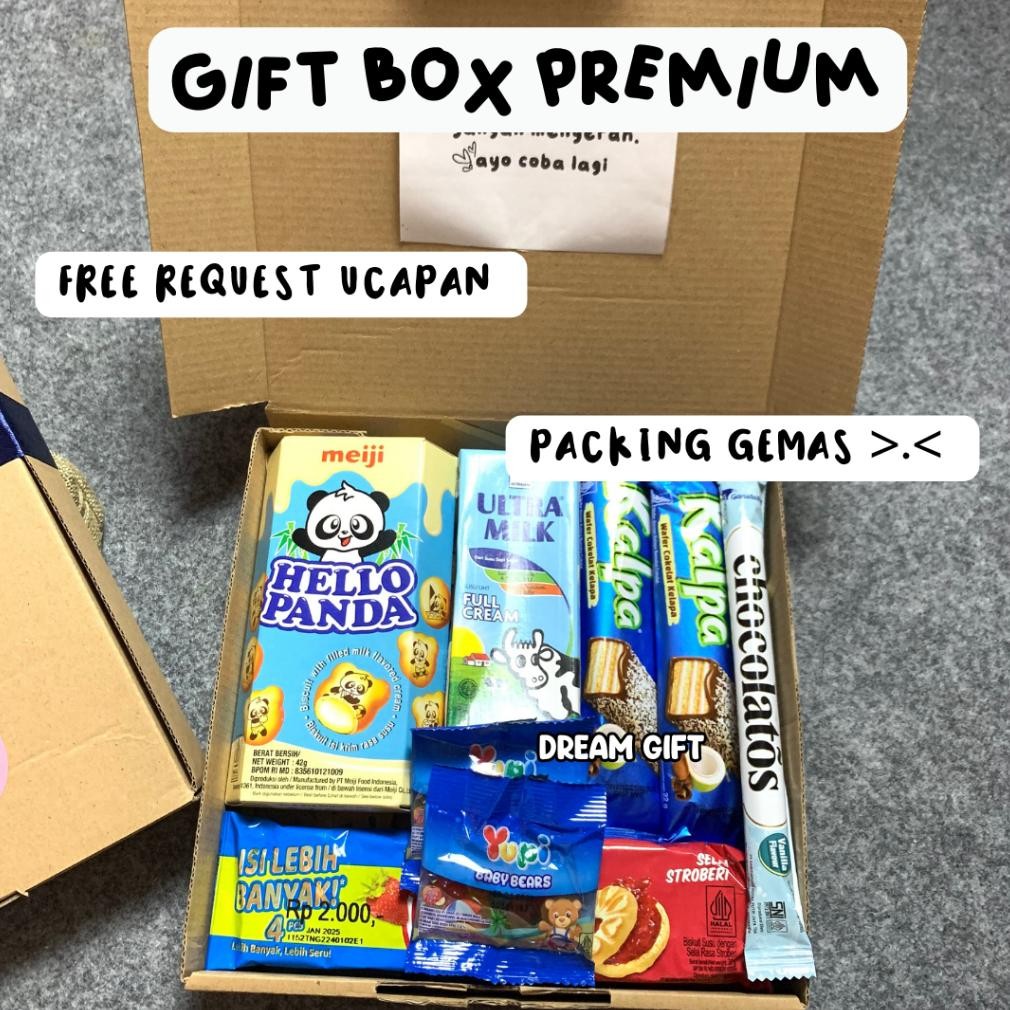 

SPECIAL Hampers Gift Box Premium Snack Box Kado Ulang Tahun Valentine Anniversary by Dream Gift tru-63