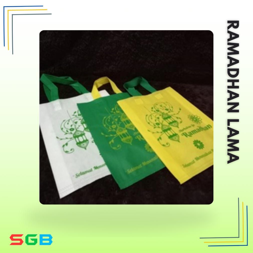 

COD 1 LUSIN (12 PC) Goodie Bag Handle (HLS) edisi Marhaban ya Ramadhan uk 30x40x8 dan 38x45x9- TAS SPUNBOND MARHABAN ua-86