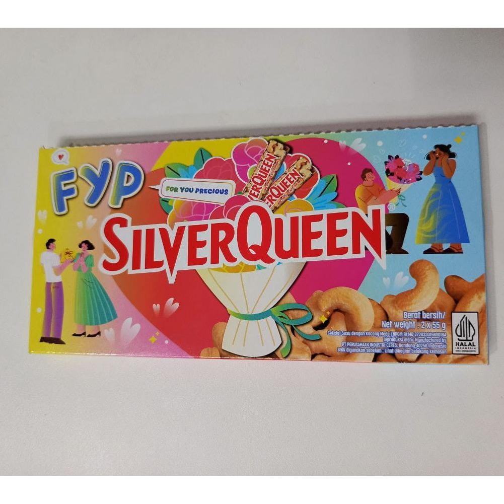 

TERLARIS SILVERQUEEN CASHEW 55gr BUY 1 GET 1 EDISI VALENTINE hj-77