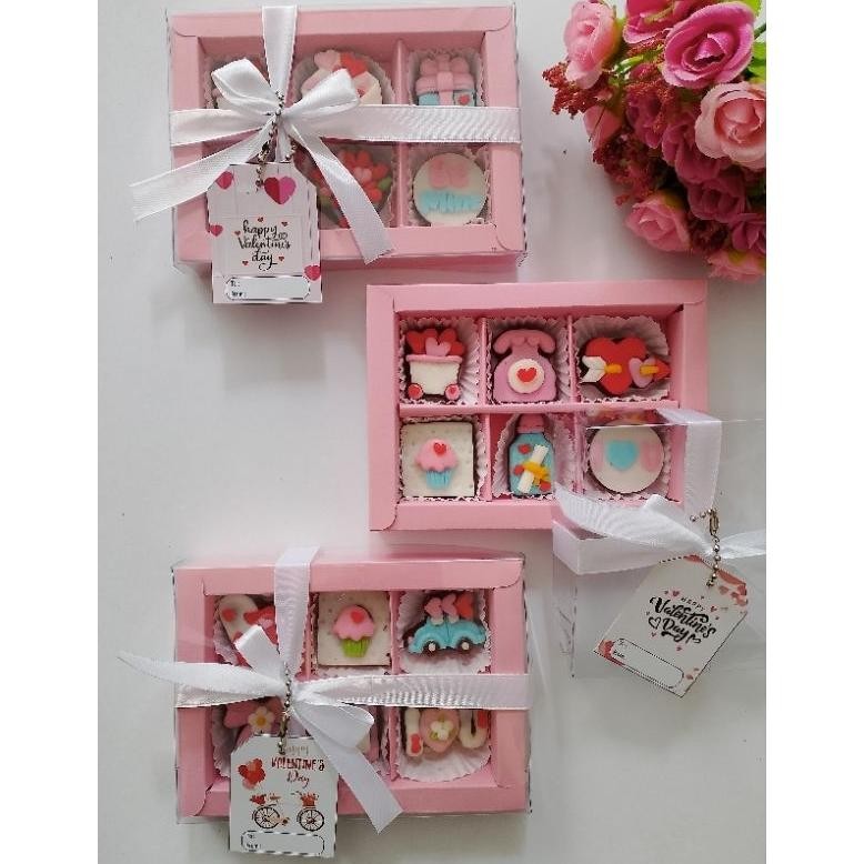 

TERMURAH hampers valentine isi 6 premium chocolate tru-63