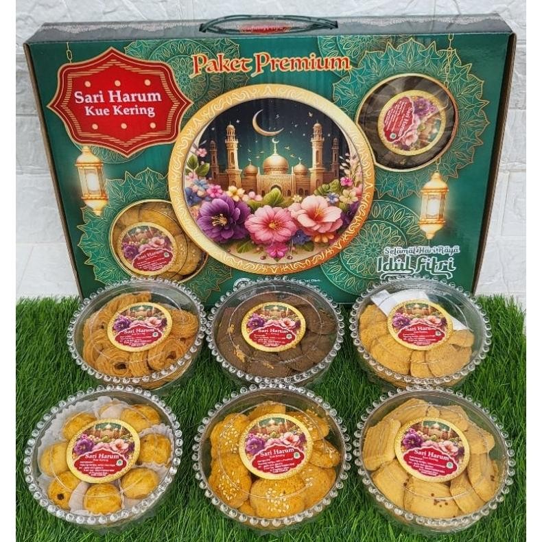 

TERLARIS Sari Harum Premium - Paket kue lebaran - Grosir paketan kue uk-68