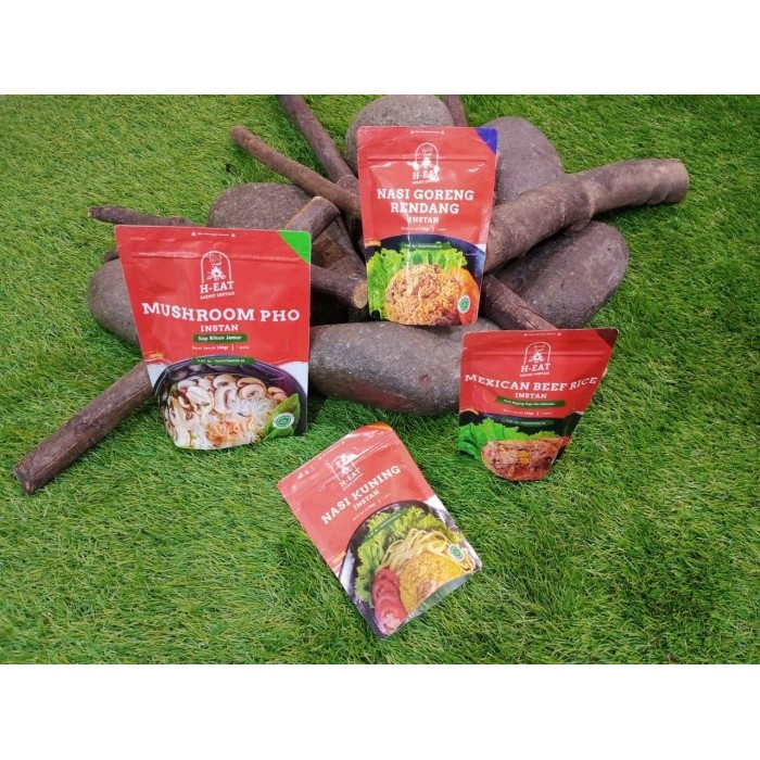

PROMO! H-EAT Backpacking Recipes // Makanan cepat saji