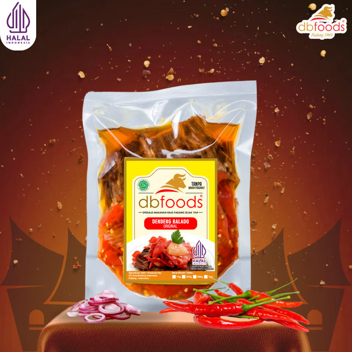 

TERLARIS! DBFOODS Dendeng Balado Reguler