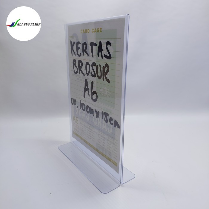 

TERLARIS! MIKA TENT CARD A6 / MIKA BROSUR MURAH / DISPLAY BROSUR / TEMPAT BROSUR