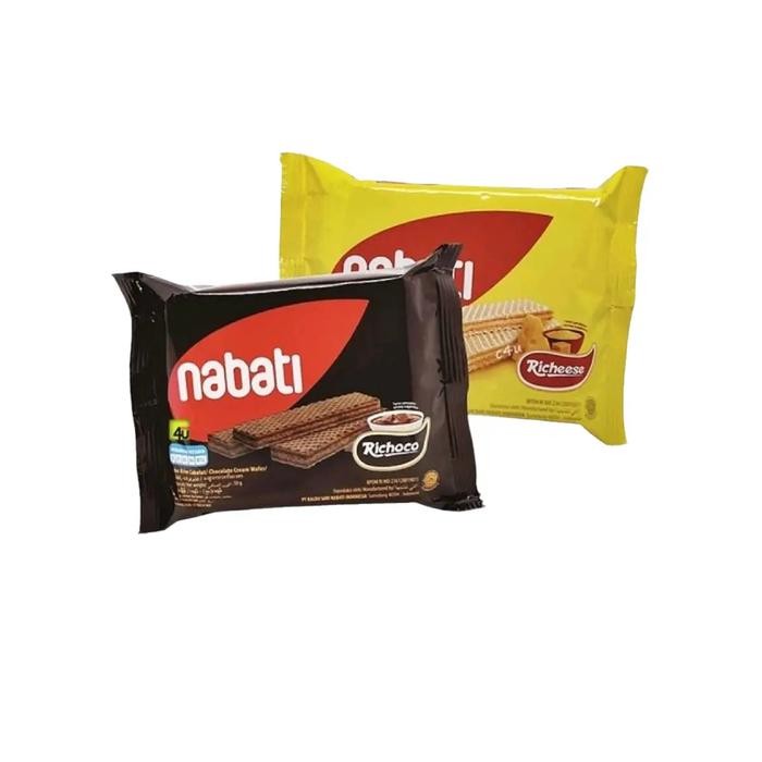 

NABATI WAFER COKLAT DAN KEJU ( 1 Dus isi 60 pas ) Cookies