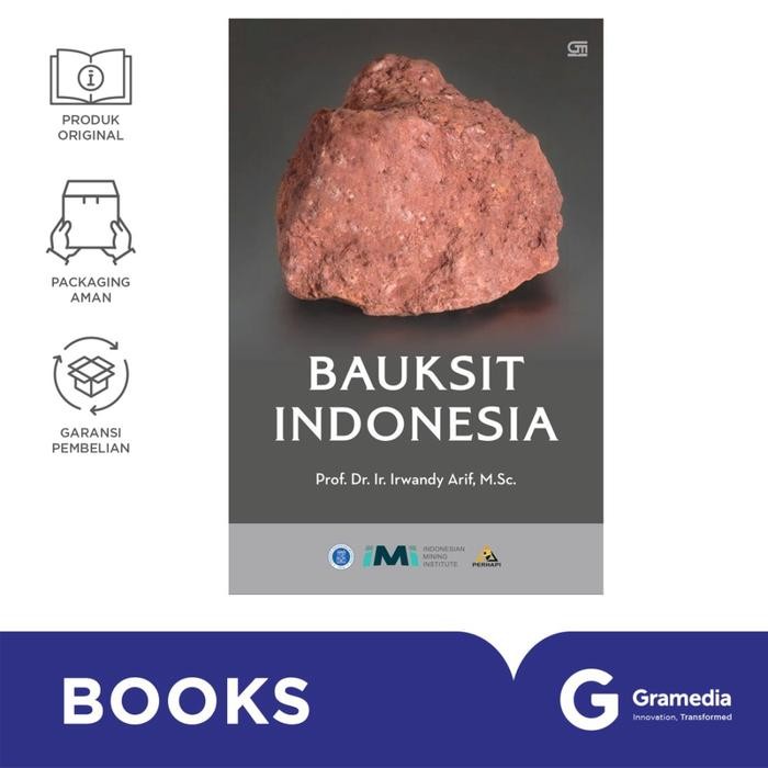 

HOT SALE! Buku Bauksit Indonesia (Prof. Dr. Ir. Irwandy Arif, M. Sc)