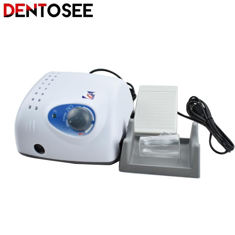 GUMO Dental Micro Motor 35000Rpm Strong 210 Micromotor Handpiece Electric Nail Drill Machine 2.35 St
