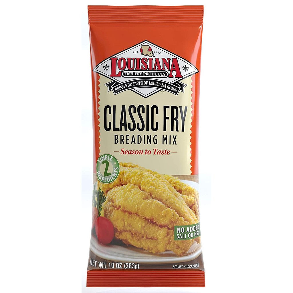 

PROMO! Louisiana Fish Fry Classic Fry No MSG Tepung Bumbu Ikan 283 gram