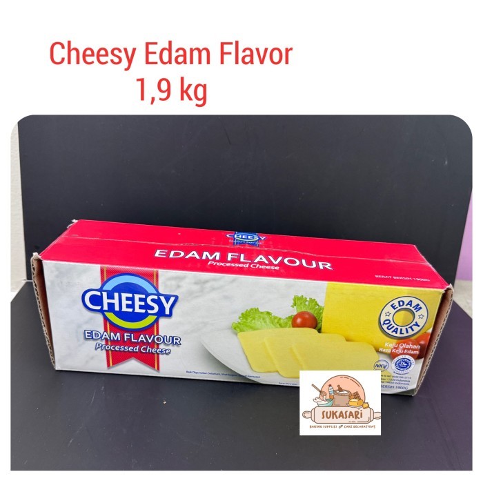 

Keju Cheesy Edam Flavour 1.9 kg cheese Edam