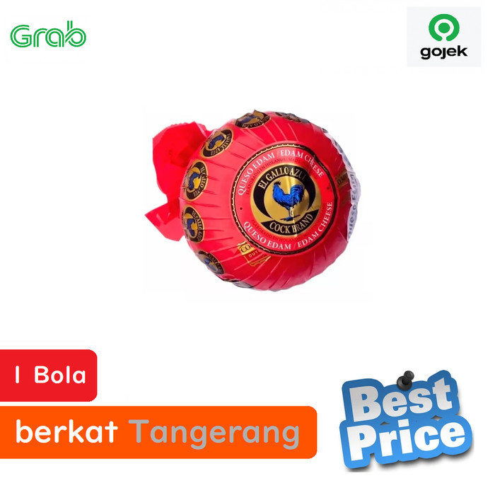 

Keju Edam / Bola Ayam Emas 1.6 Kg Import Holland Kargo