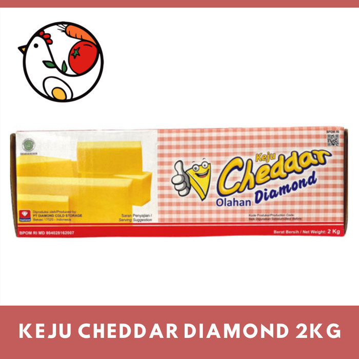 

Keju Cheddar Diamond Cheese 2 Kg