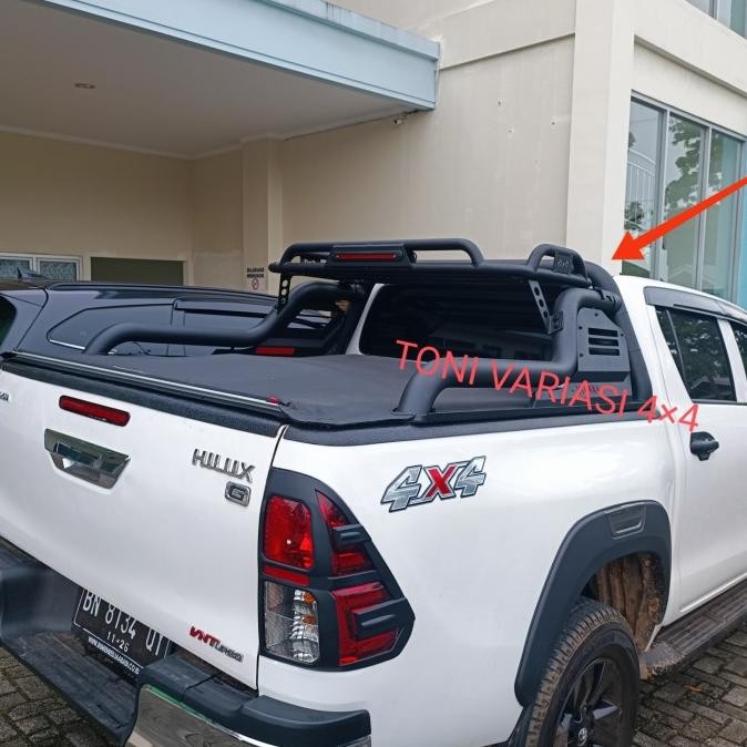 Rollbar Roll Bar Komplit Rack Double Cabin Hilux