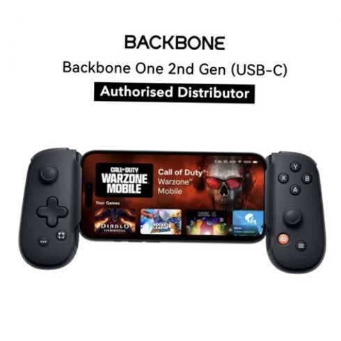 

BACKBONE One 2nd Generation (USB-C) Mobile Gaming Controller for iPhone 15 Series & Android