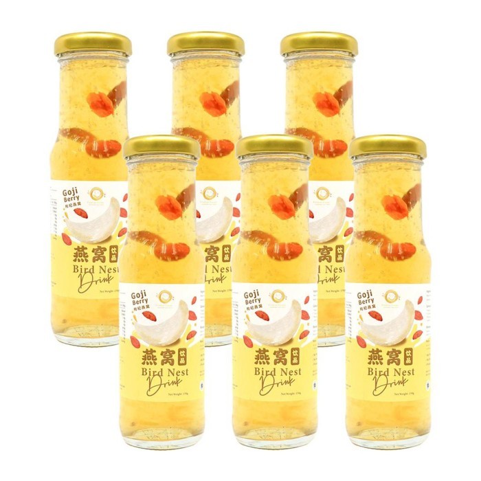 

Pristine Farms Premium Bird Nest 6 X 150G Drink (Goji Berry)