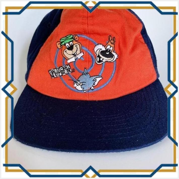[ATM] TOPI HAT CARTOON NETWORK VINTAGE RETRO CAP AUTHENTIC ORIGINAL