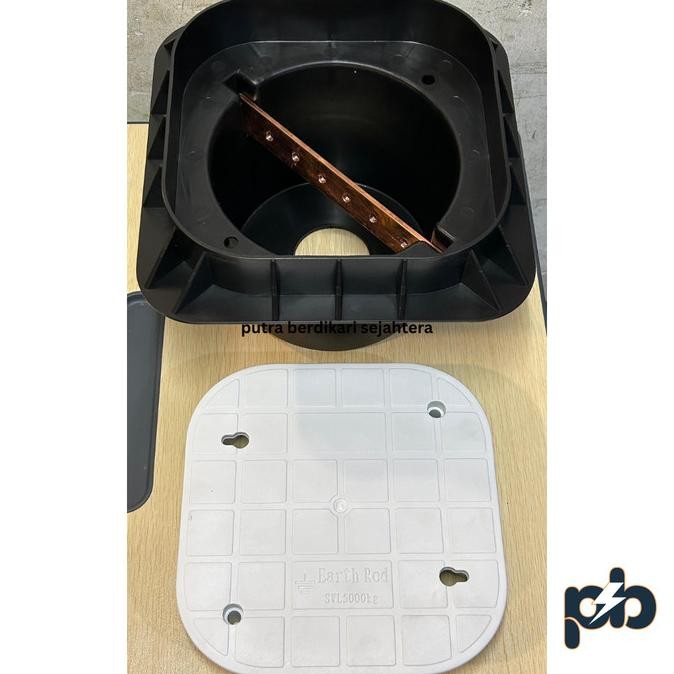 BAK KONTROL GROUNDING + BUSBAR / BOX CONTROL GROUNDING HITAM + BUSBAR