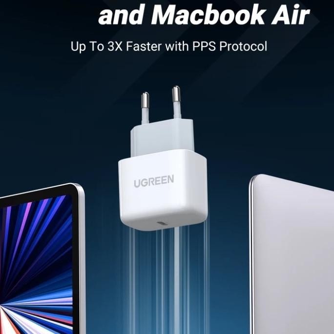 Ugreen 33W Mini Gan USB C Charger PD Fast Charging Mfi Cable iPhone