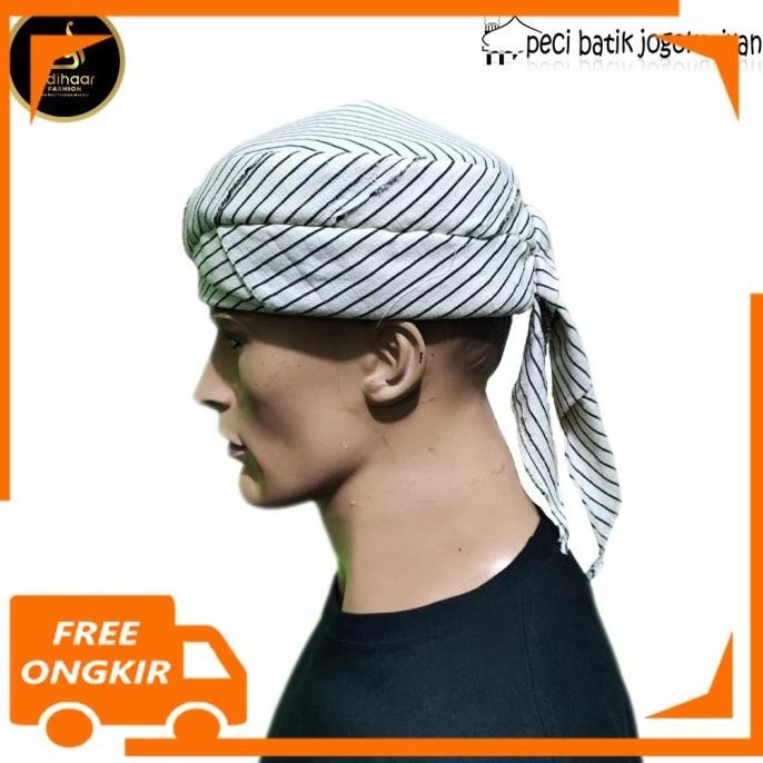 Diskon Peci Batik Jogokariyan Jogokaryan Motif Lurik Peci Songkok Kopeah