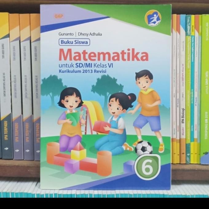Promo Buku Siswa Matematika Kelas 6 Sd Gap Erlangga Produk Berkualitas