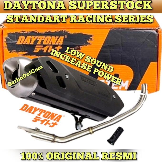 KNALPOT DAYTONA SUPERSTOCK NMAX AEROX NEW OLD PCX VARIO 125 150 160