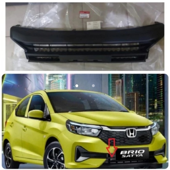 Grill Jaring Bumper Ram Bawah Bumper Mobil Brio 2023-2024 Original..